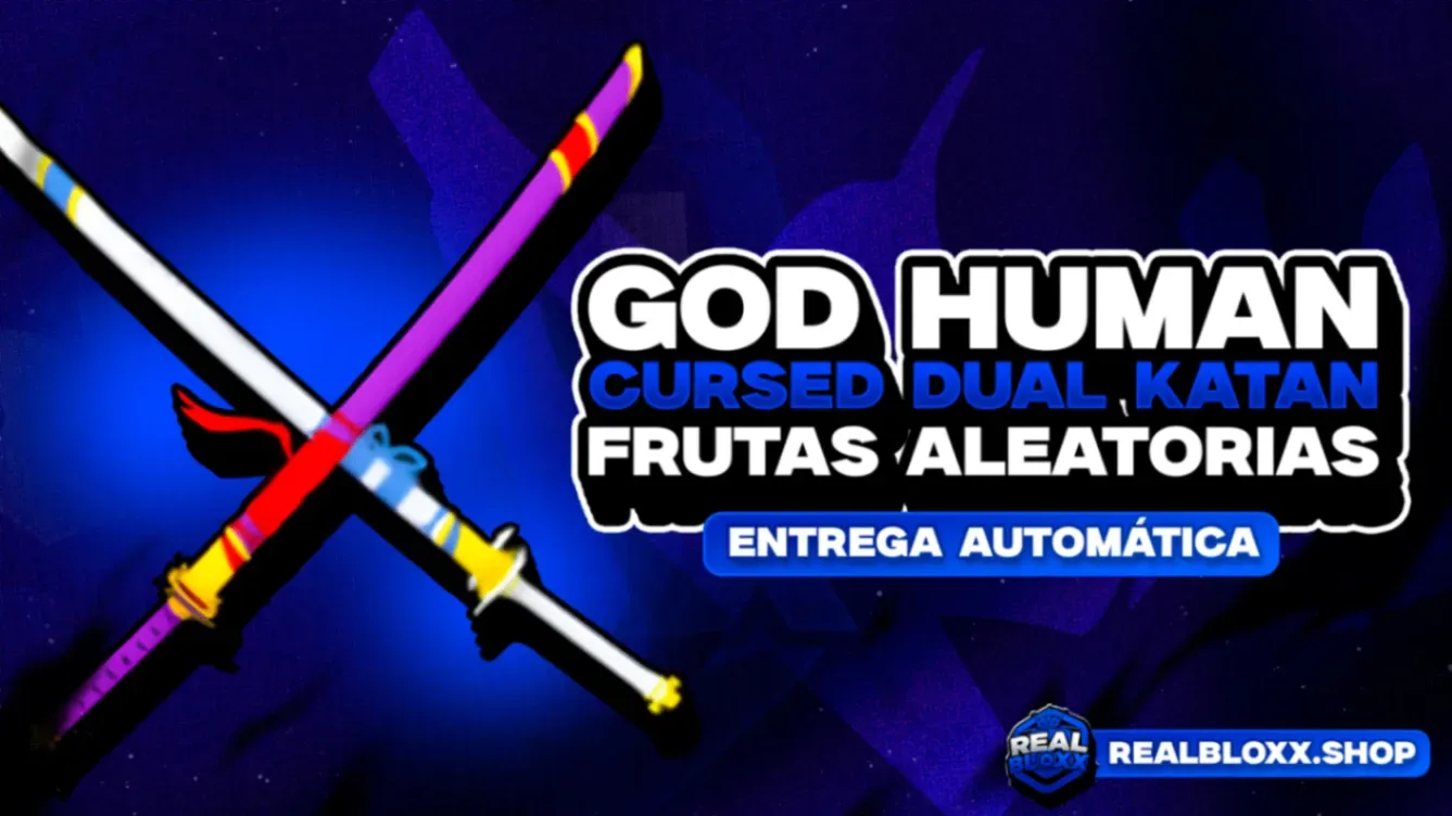『 ⚔️ 』GOD HUMAN + CDK + FRUTAS ALEATORIAS